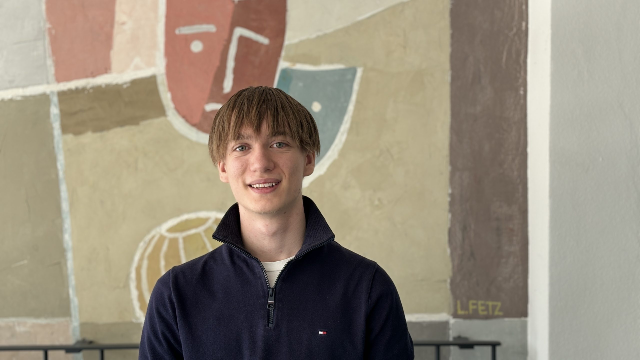 Jodok Burtscher, Schulsprecher und Komitee-Mitglied Jodok Burtscher, Schulsprecher und Komitee-Mitglied