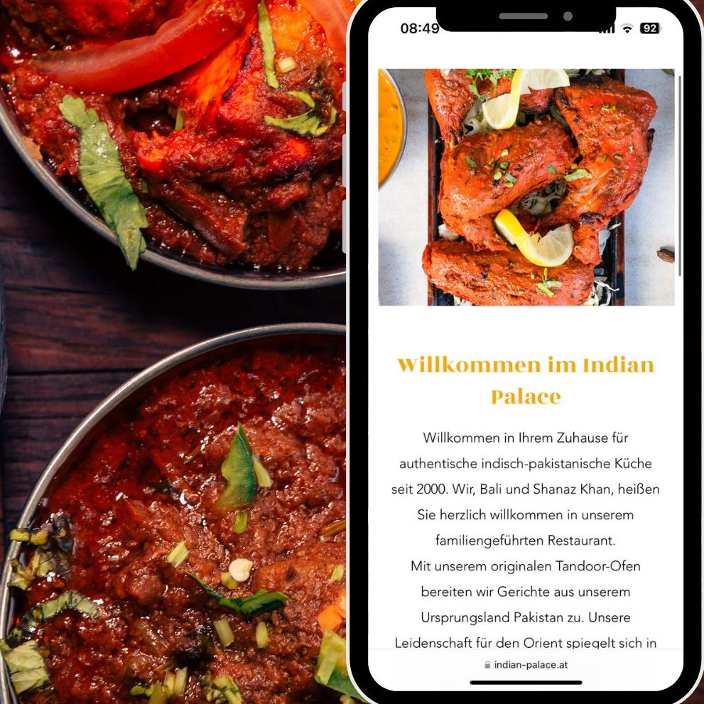 Authentisches indisches Essen in Feldkirch.