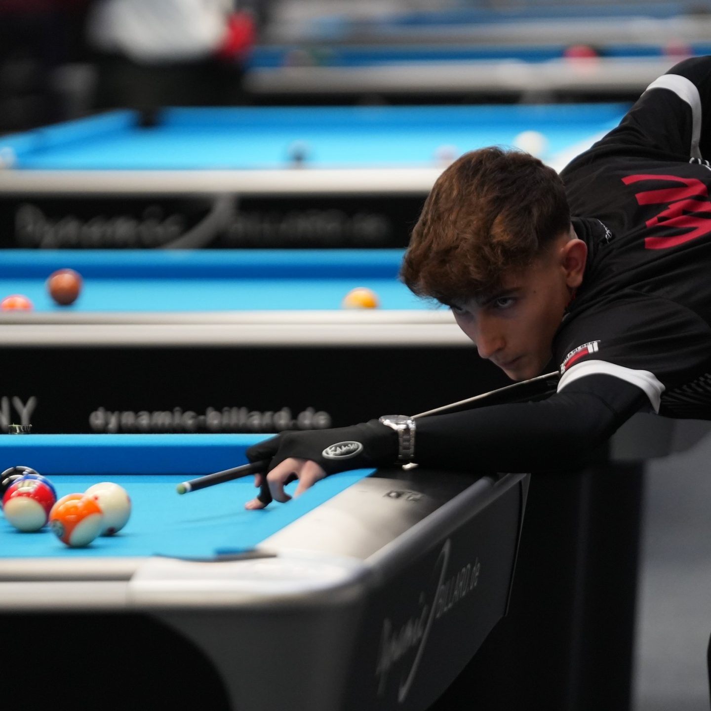 BSV Break Feldkirch Spieler Markus Schleindler kürt sich zum Dreifach-Staatsmeister.