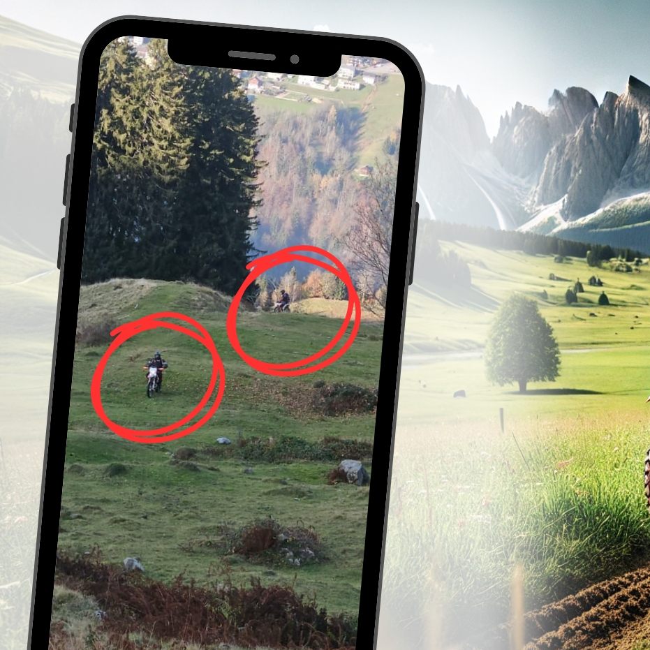 Das Befahren von Alpflächen kann hohe Strafen nach sich ziehen.