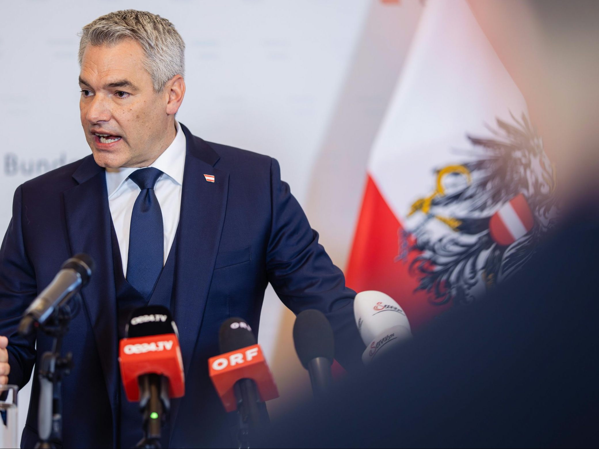 Bundeskanzler Karl Nehammer.