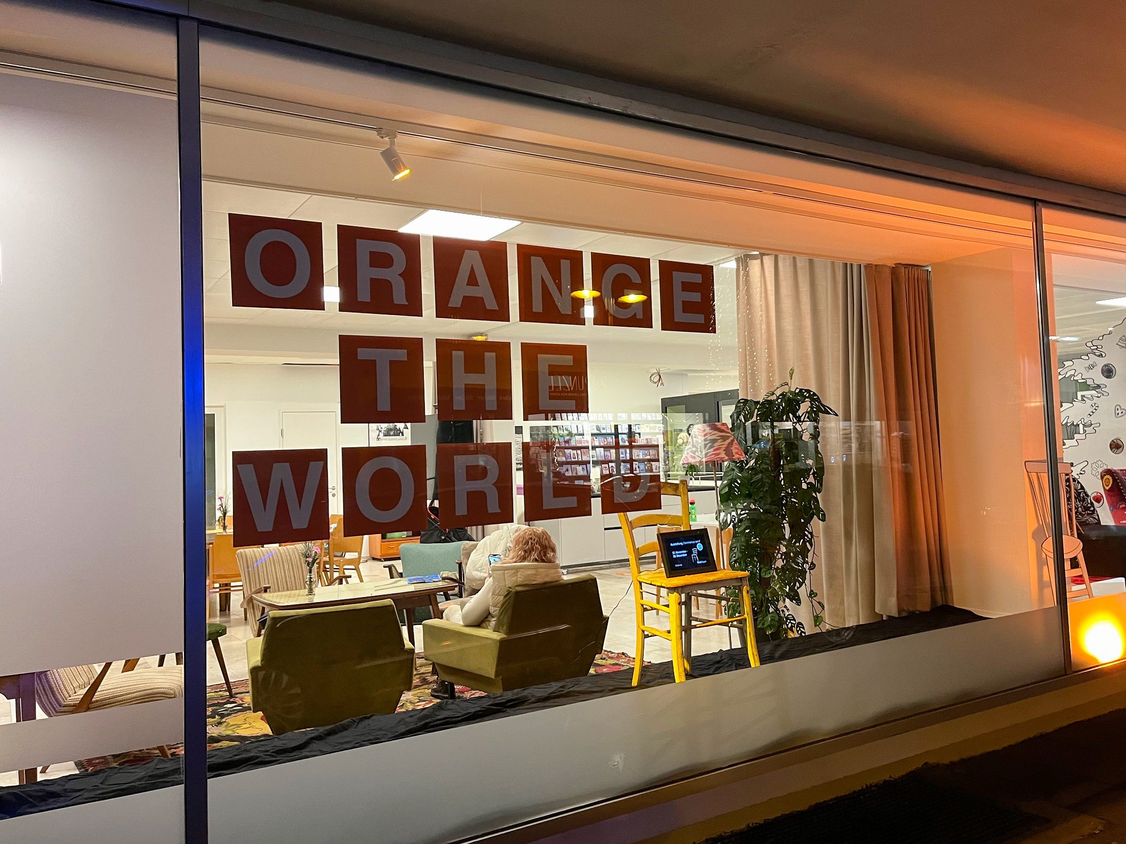 Der WirkRaum in Dornbirn beteiligt sich auch heuer wieder an der Kampagne "Orange the World". Der WirkRaum in Dornbirn beteiligt sich auch heuer wieder an der Kampagne "Orange the World".