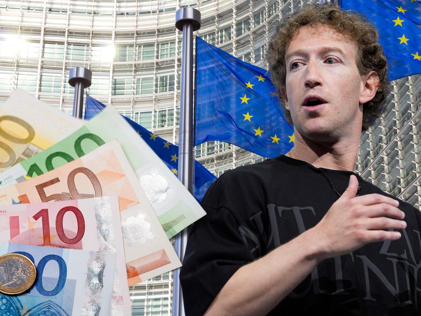 EU-Kommission verhängt Millionenstrafe gegen Meta.