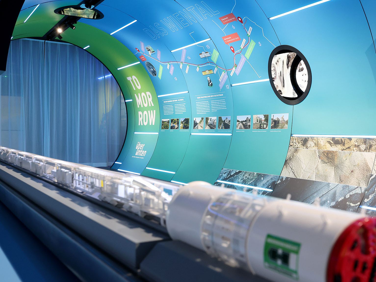 Eröffnung des neuen Infocenter zum Wiental-Kanal.