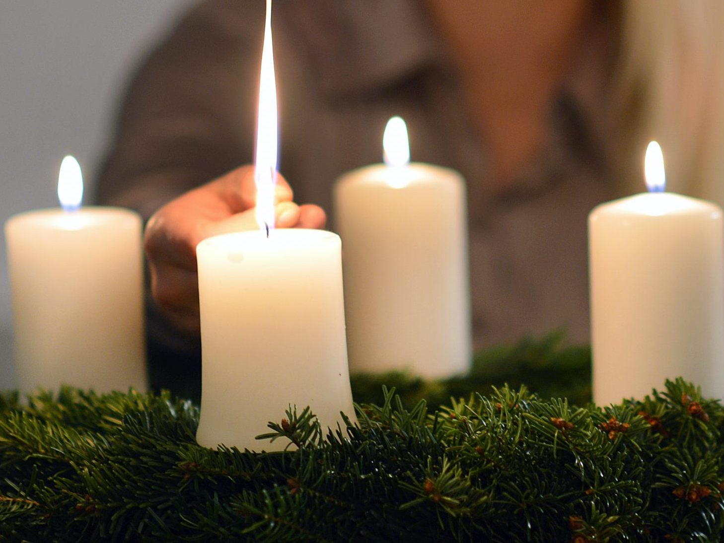 Ein brennender Adventkranz sorgte für einen Feuerwehreinsatz in Hietzing.