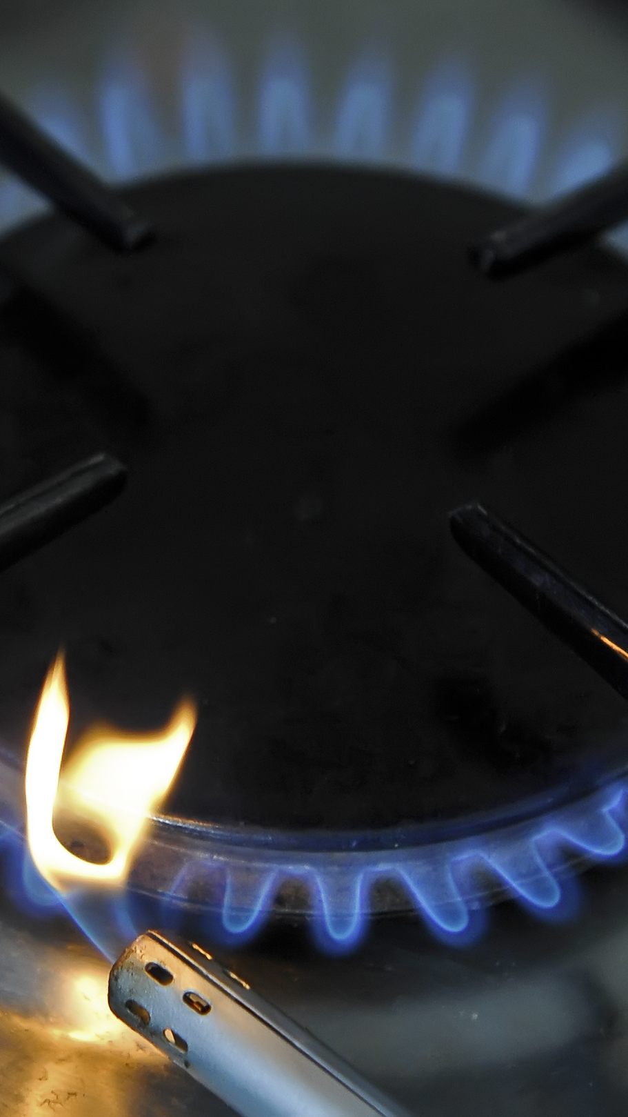 Preise für Erdgas verringerten sich.