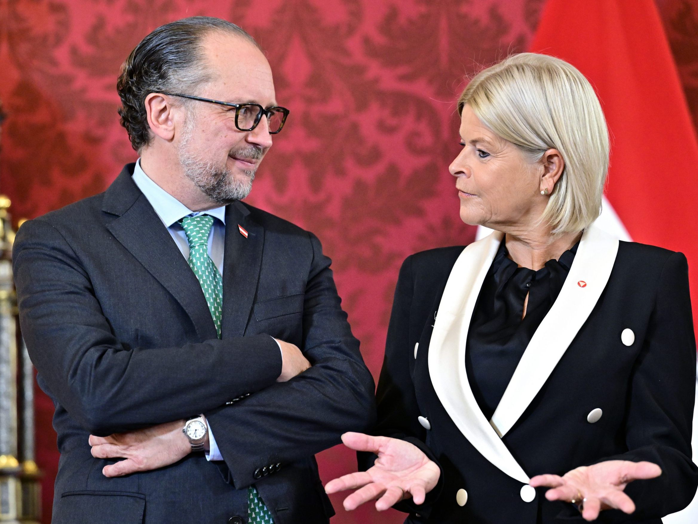 Alexander Schallenberg und Klaudia Tanner sind sich einig.
