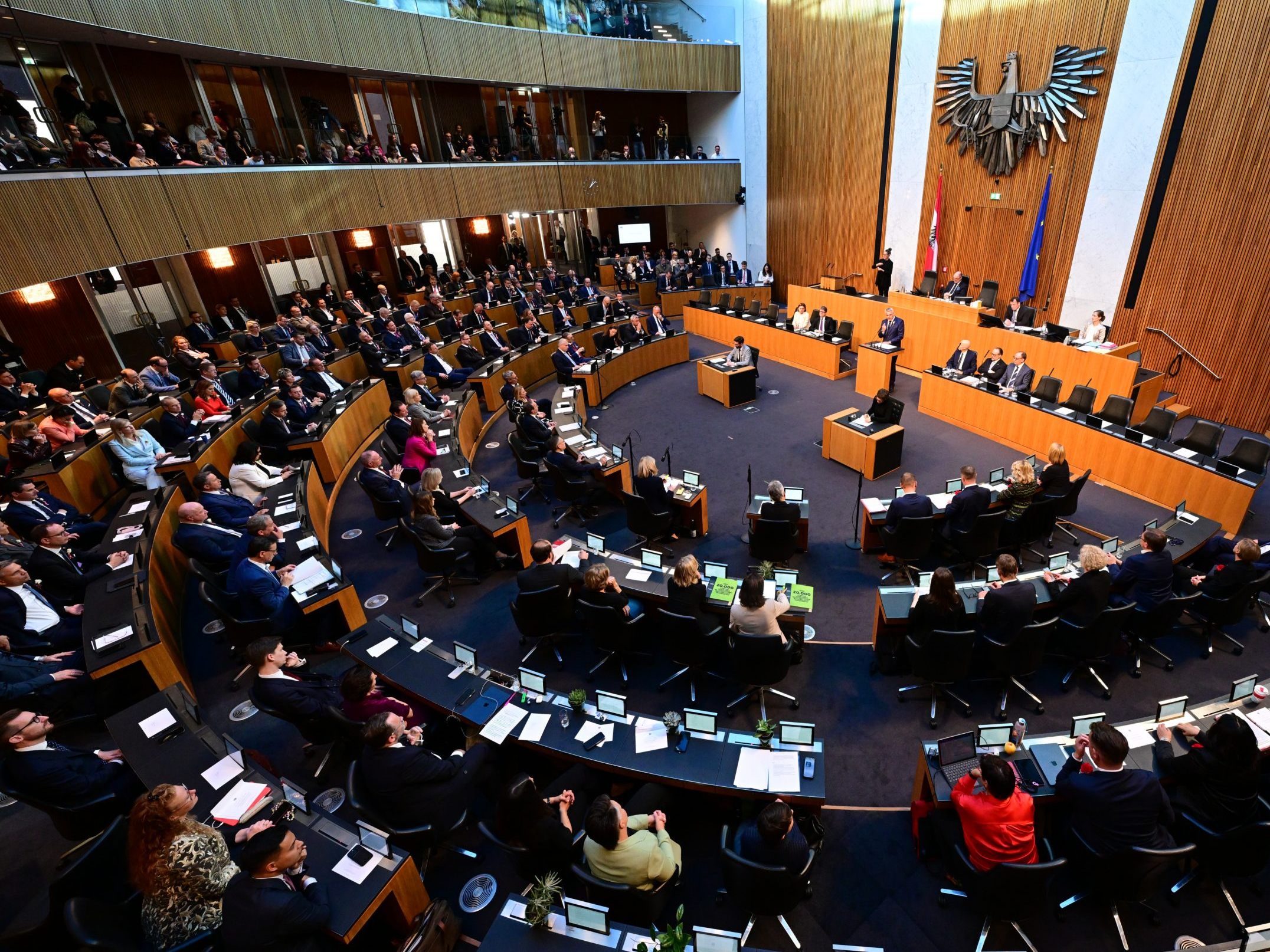 Der Nationalrat kommt am Mittwoch zusammen.