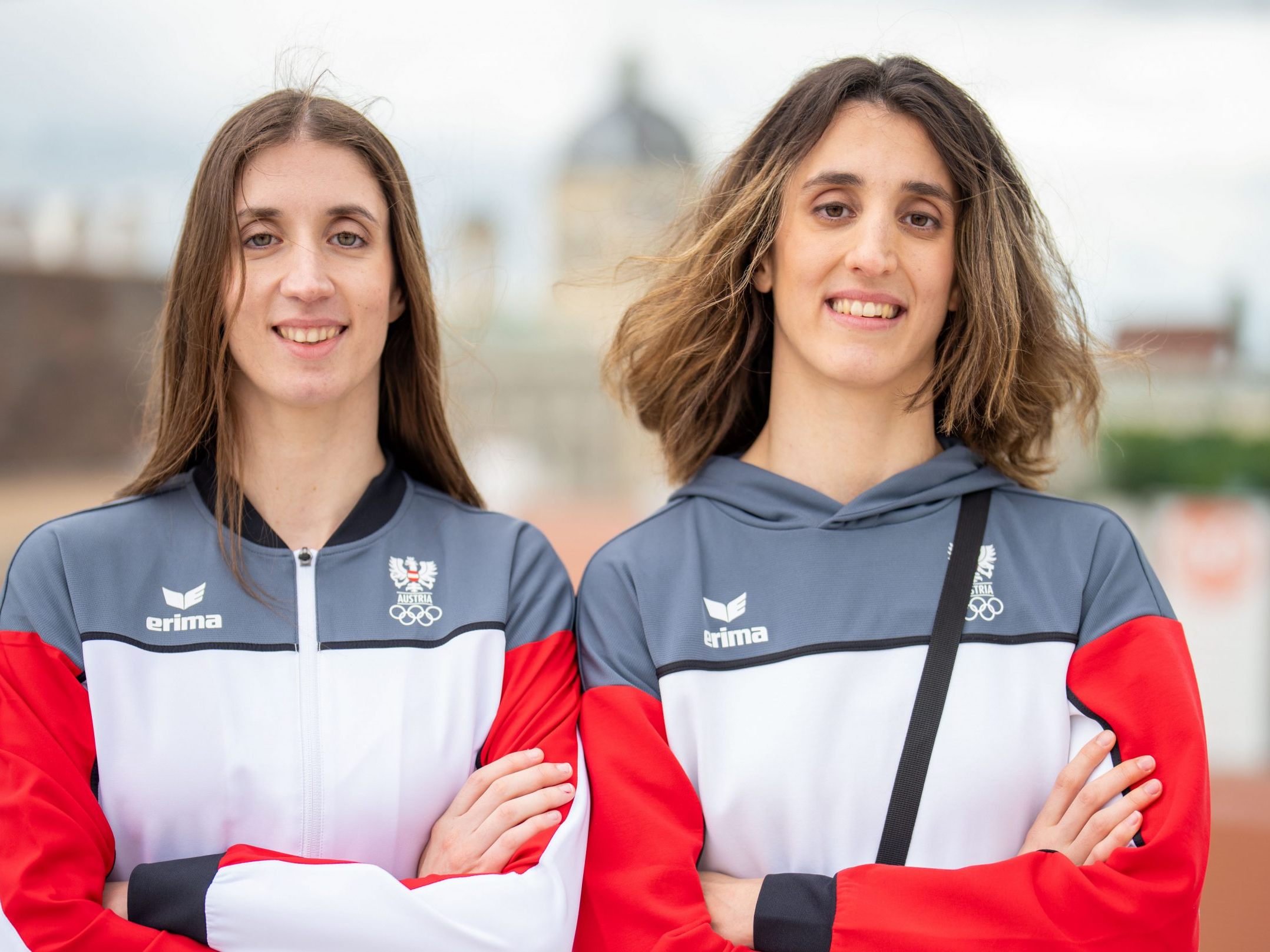 Nicht alle Sportler zu Weihnachten in Österreich. Im Bild: Anna-Maria und Eirini Marina Alexandri.