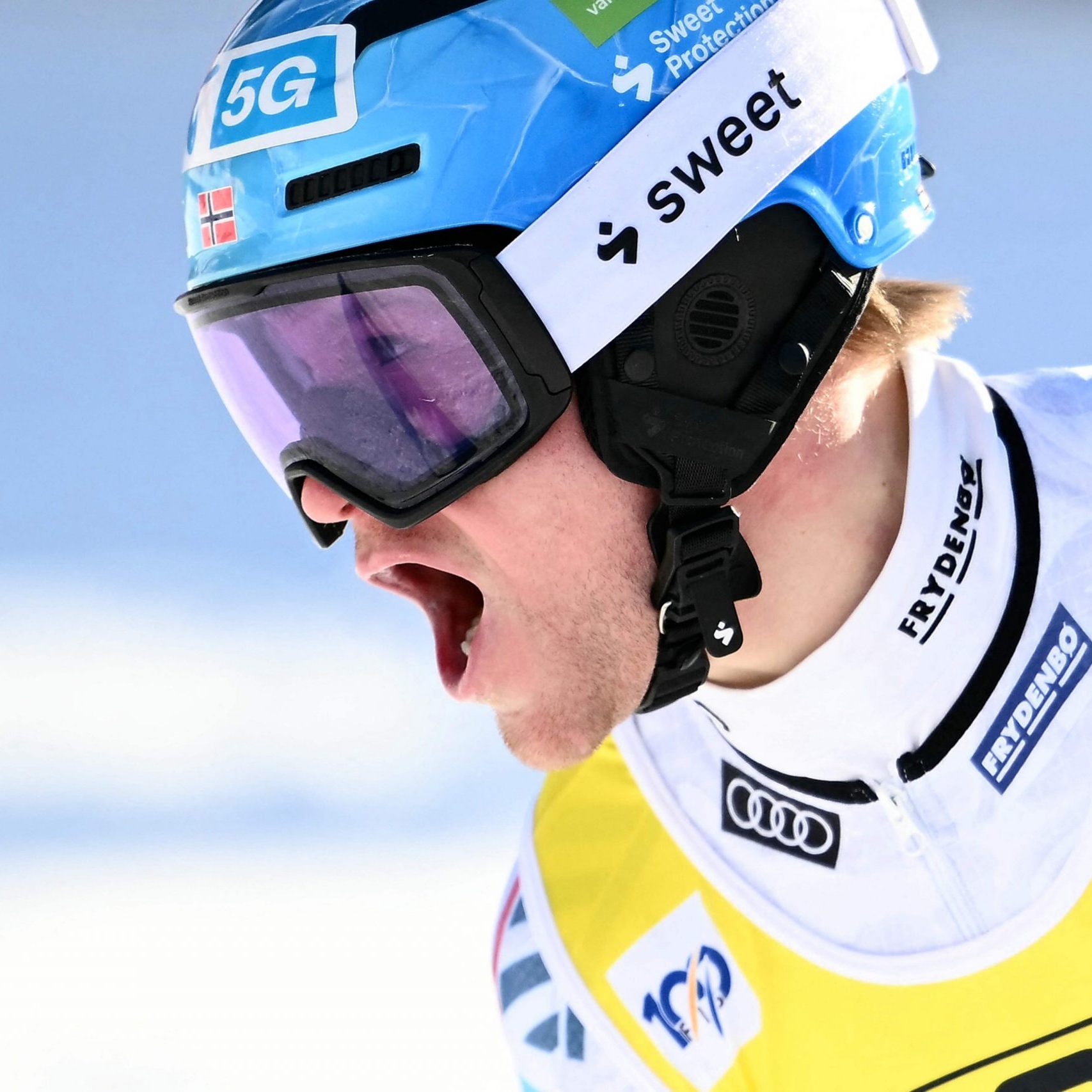Timon Haugan gewinnt in Alta Badia.