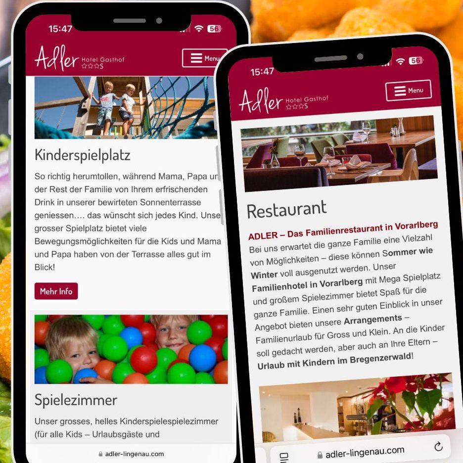 Der Gasthof Adler in Lingenau ist mehr als nur ein Restaurant – er ist ein Paradies für Familien.