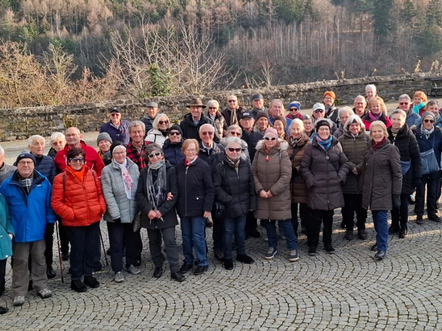 Traditionelle Adventwanderung der Seniorenrunde Rankweil.