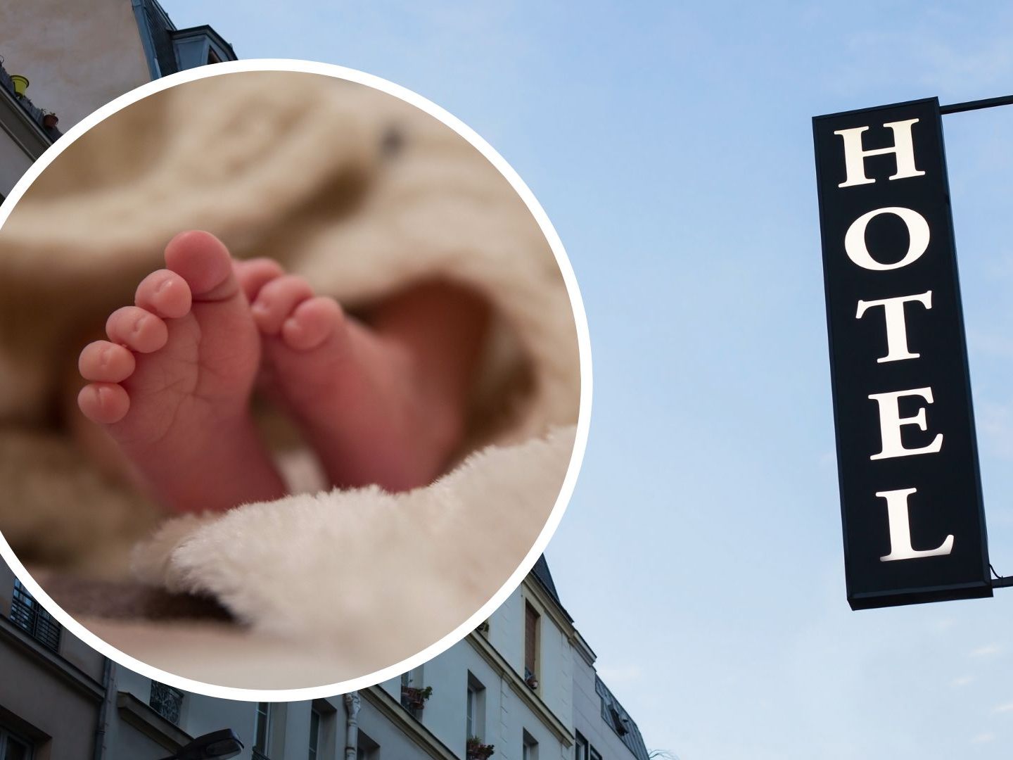 In einem Müllsack im Müllraum des Hotels wurde ein totes Baby entdeckt. In einem Müllsack im Müllraum des Hotels wurde ein totes Baby entdeckt.