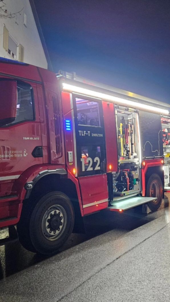 Brand in einer Wohnung in Tisis