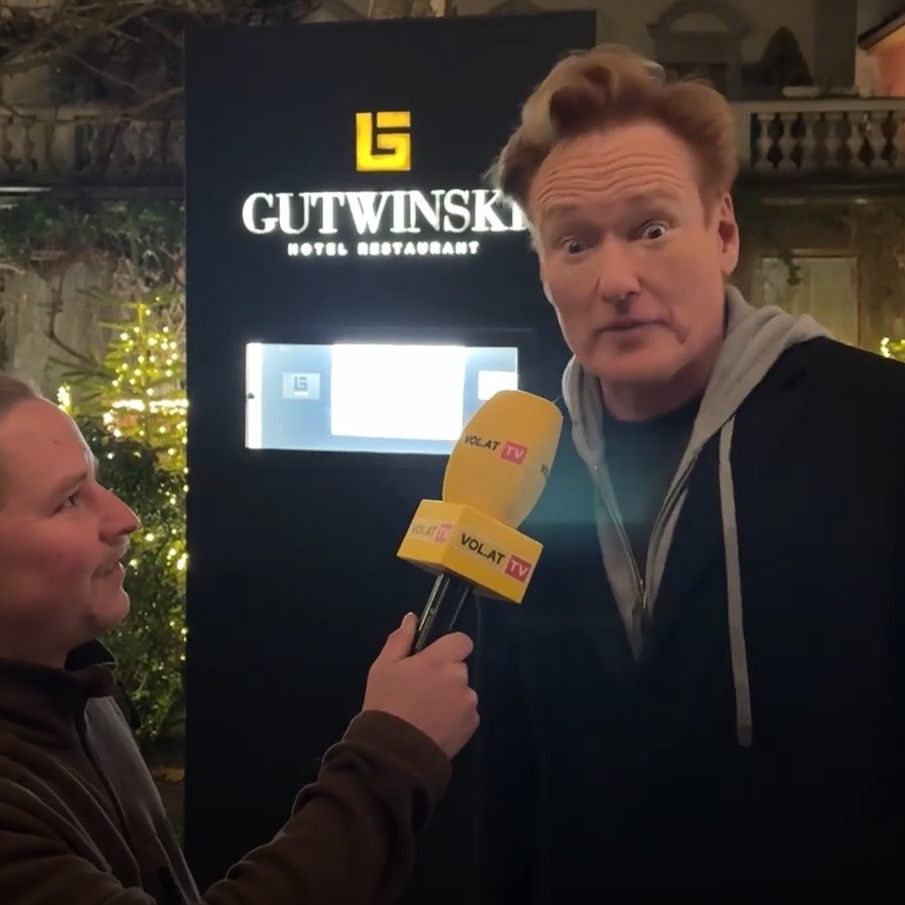 Der Mann ist wirklich witzig - Conan O'Brien im Interview mit VOL.AT.