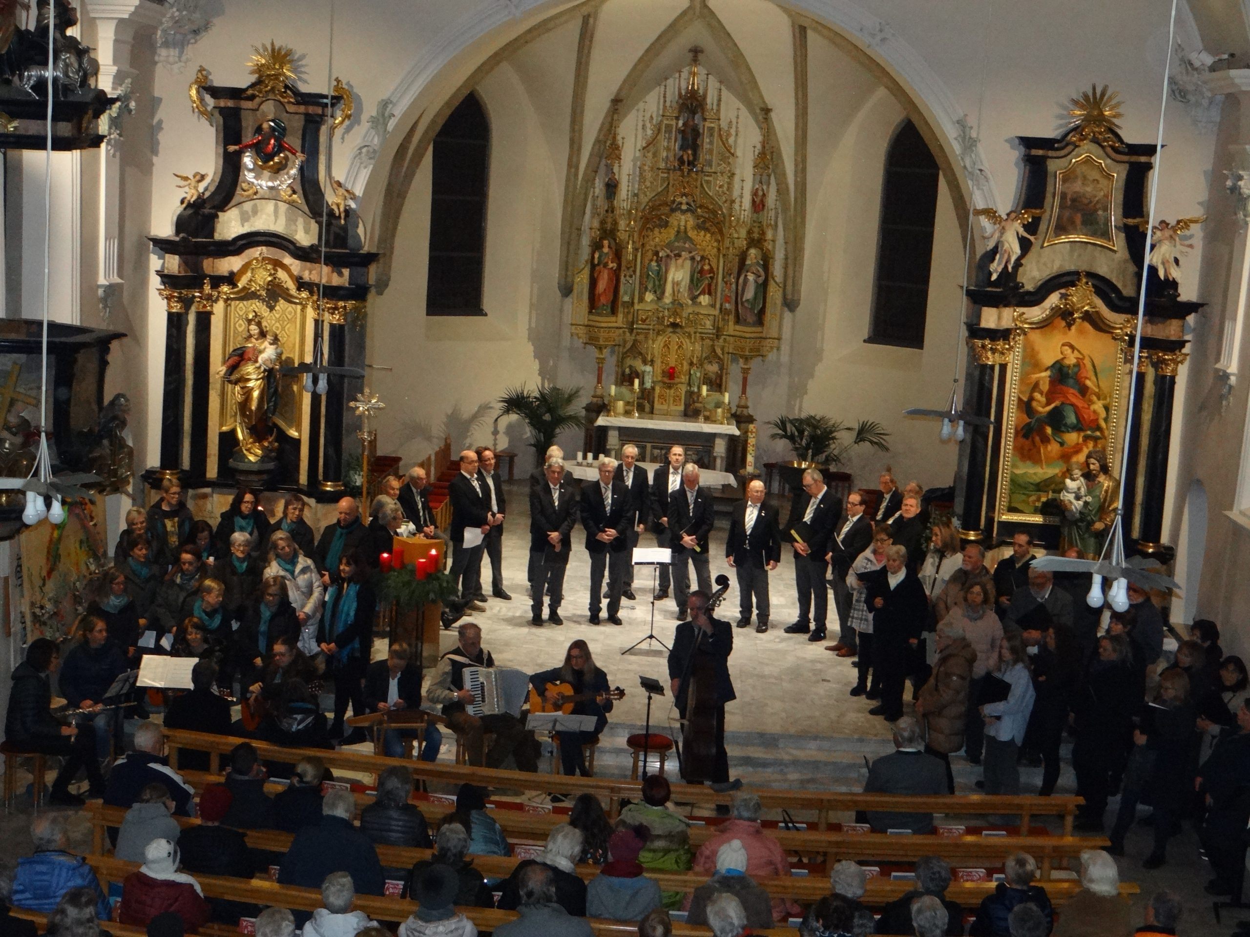 Adventfeier des Männerchores