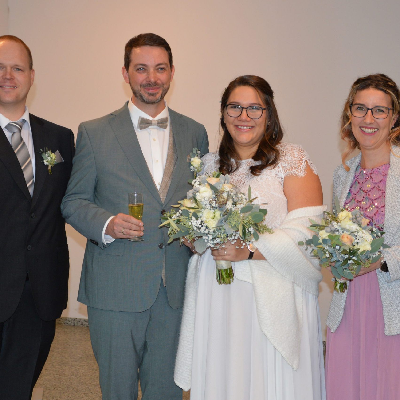 Sarah Nigsch und Martin Tritsch feierten standesamtliche Trauung.