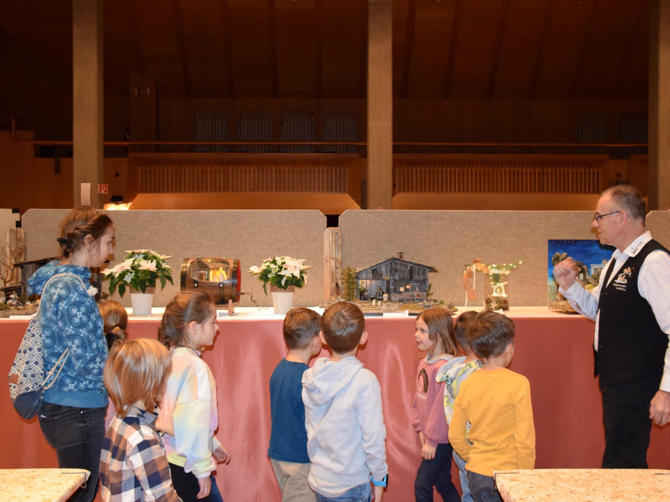 Die "Krippili" sorgten für Begeisterung bei Groß und Klein Die "Krippili" sorgten für Begeisterung bei Groß und Klein