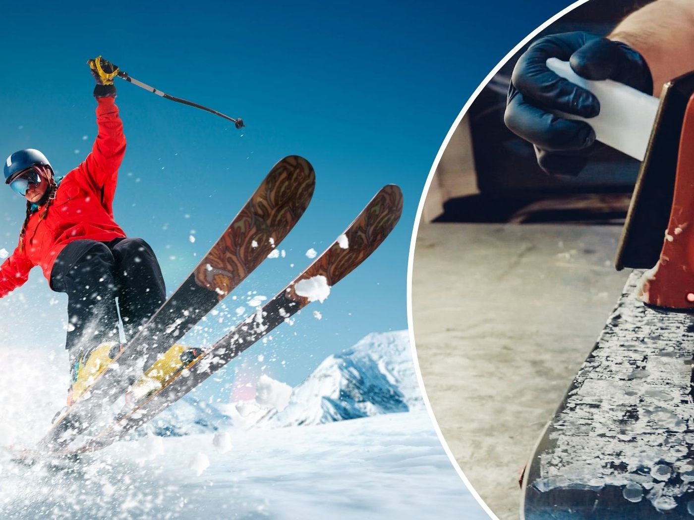Wo bringen Sie Ihre Skier zum Service?