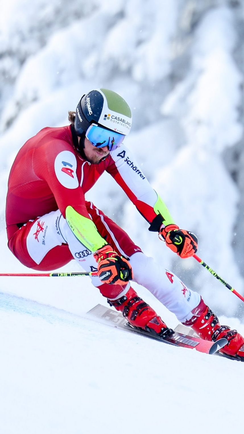 Manuel Feller gibt in Val d'isere sein Comeback.