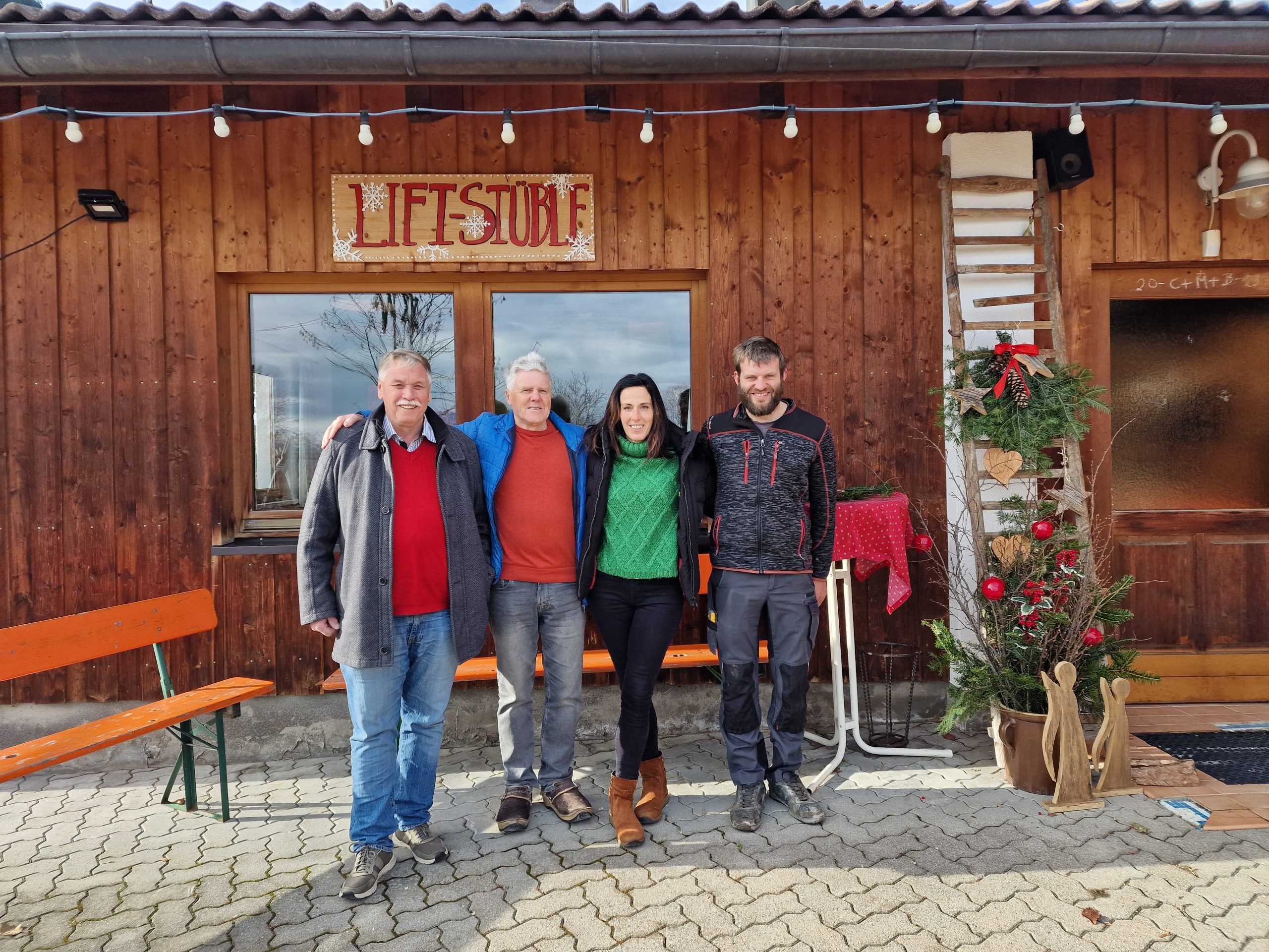 Willi Rainer, Werner Jussel, Martina Gruner und Andreas Konzett hoffen auf eine erfolgreiche Wintersaison Willi Rainer, Werner Jussel, Martina Gruner und Andreas Konzett hoffen auf eine erfolgreiche Wintersaison