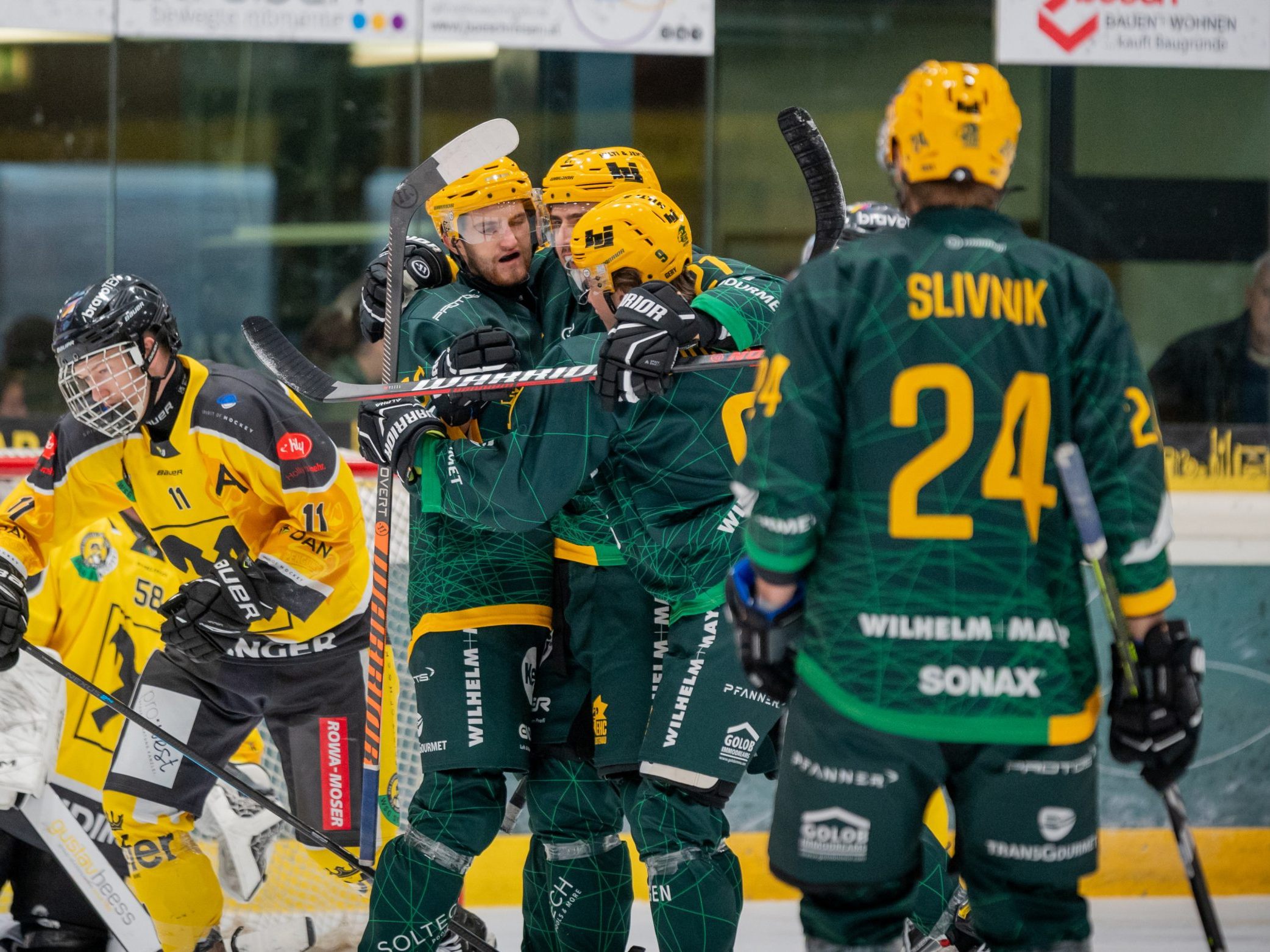 Mit zwei Erfolgen möchte der EHC Lustenau das Jahr 2024 erfolgreich beenden Mit zwei Erfolgen möchte der EHC Lustenau das Jahr 2024 erfolgreich beenden