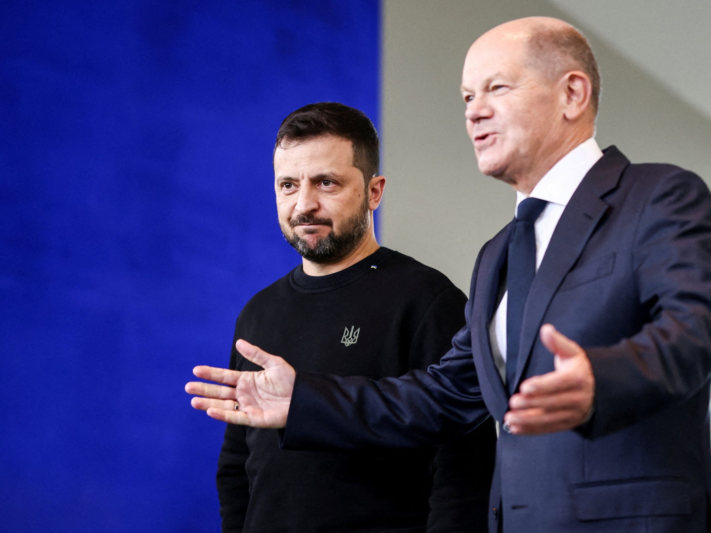 Scholz am 2. Dezember überraschend in Kiew eingetroffen. (Archivbild vom Treffen im Berlin am 11. Oktober 2024)