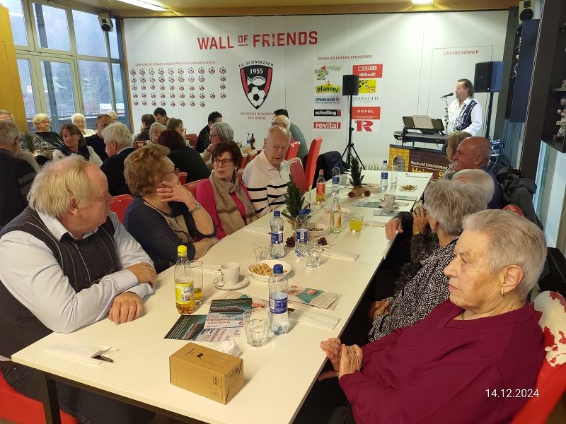 Weihnachtsfeier der Pensionistenverbände in FC-Heim Weihnachtsfeier der Pensionistenverbände in FC-Heim
