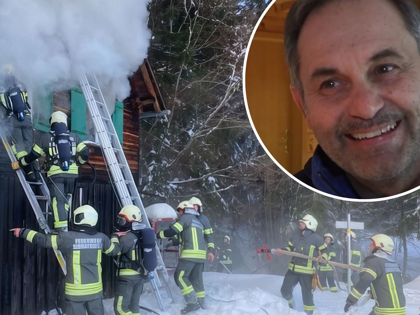 Ein Ferienhaus in Sibratsgfäll sorgte bereits für den dritten Einsatz der Feuerwehr innerhalb kürzester Zeit. Ein Ferienhaus in Sibratsgfäll sorgte bereits für den dritten Einsatz der Feuerwehr innerhalb kürzester Zeit.