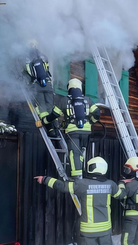 Ein Ferienhaus in Sibratsgfäll sorgte bereits für den dritten Einsatz der Feuerwehr innerhalb kürzester Zeit.