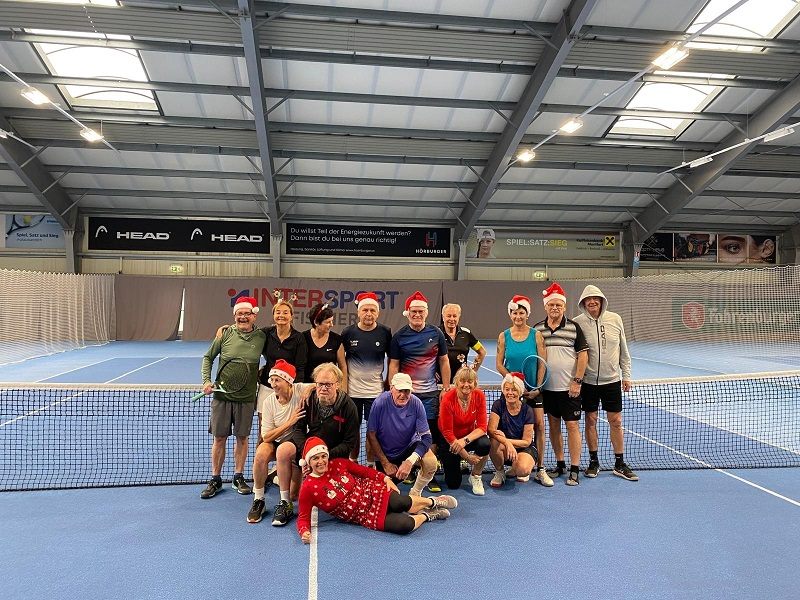 Nikolausmatch beim PVÖ-Tennis-Treff.