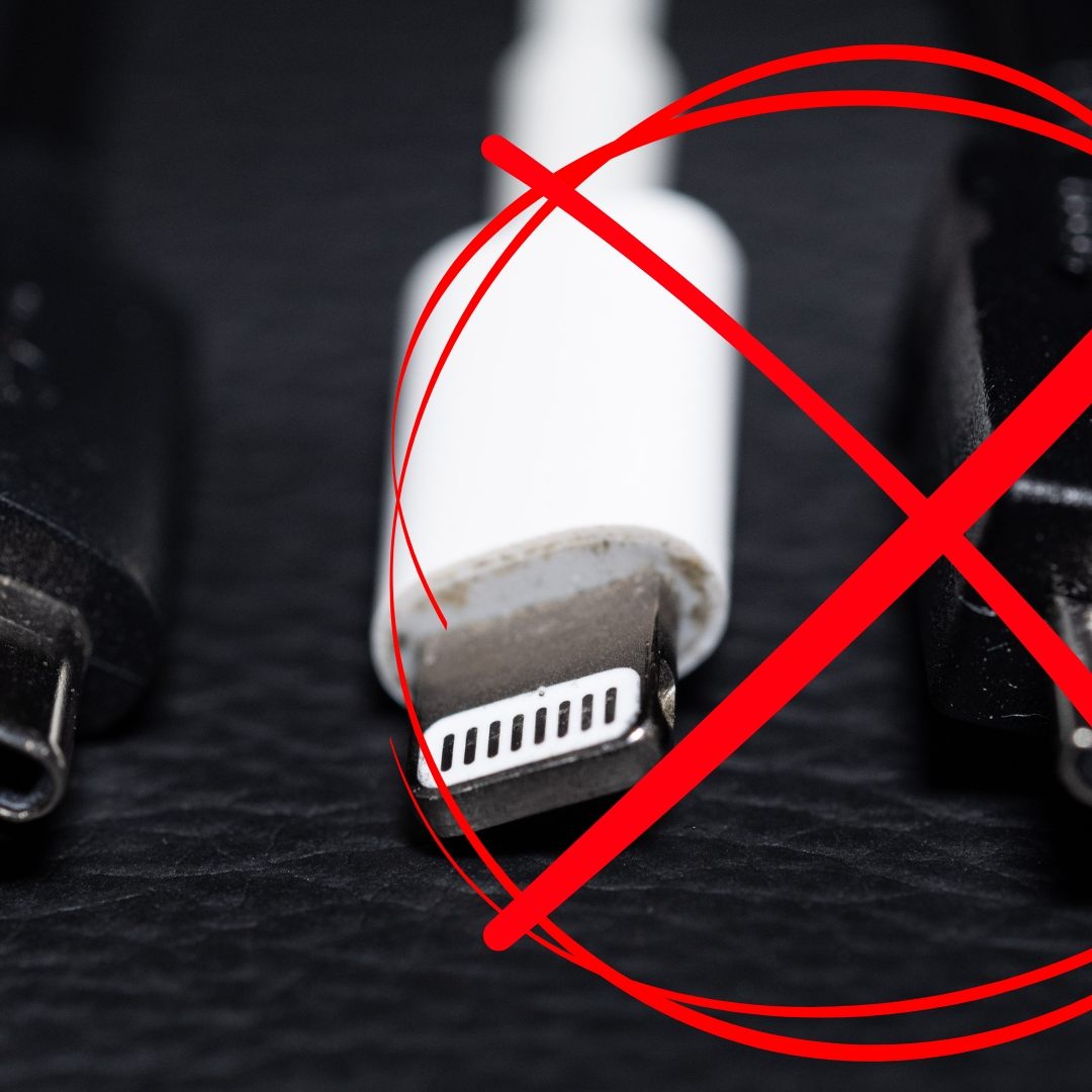 Alte Modelle wie der Mikro-USB-Anschluss und der Lightning-Stecker für iPhones fallen weg.