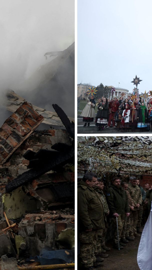 Die Ukraine bleibt auch in der Weihnachtszeit nicht von Angriffen verschont.