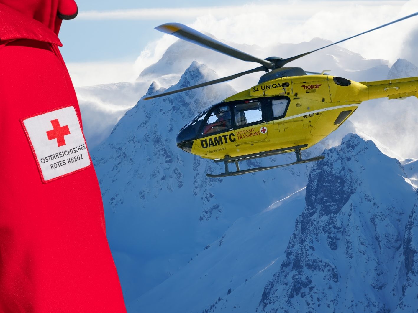Skiunfall im Montafon: Verletzter musste ins Krankenhaus geflogen werden (Symbolbild) Skiunfall im Montafon: Verletzter musste ins Krankenhaus geflogen werden (Symbolbild)