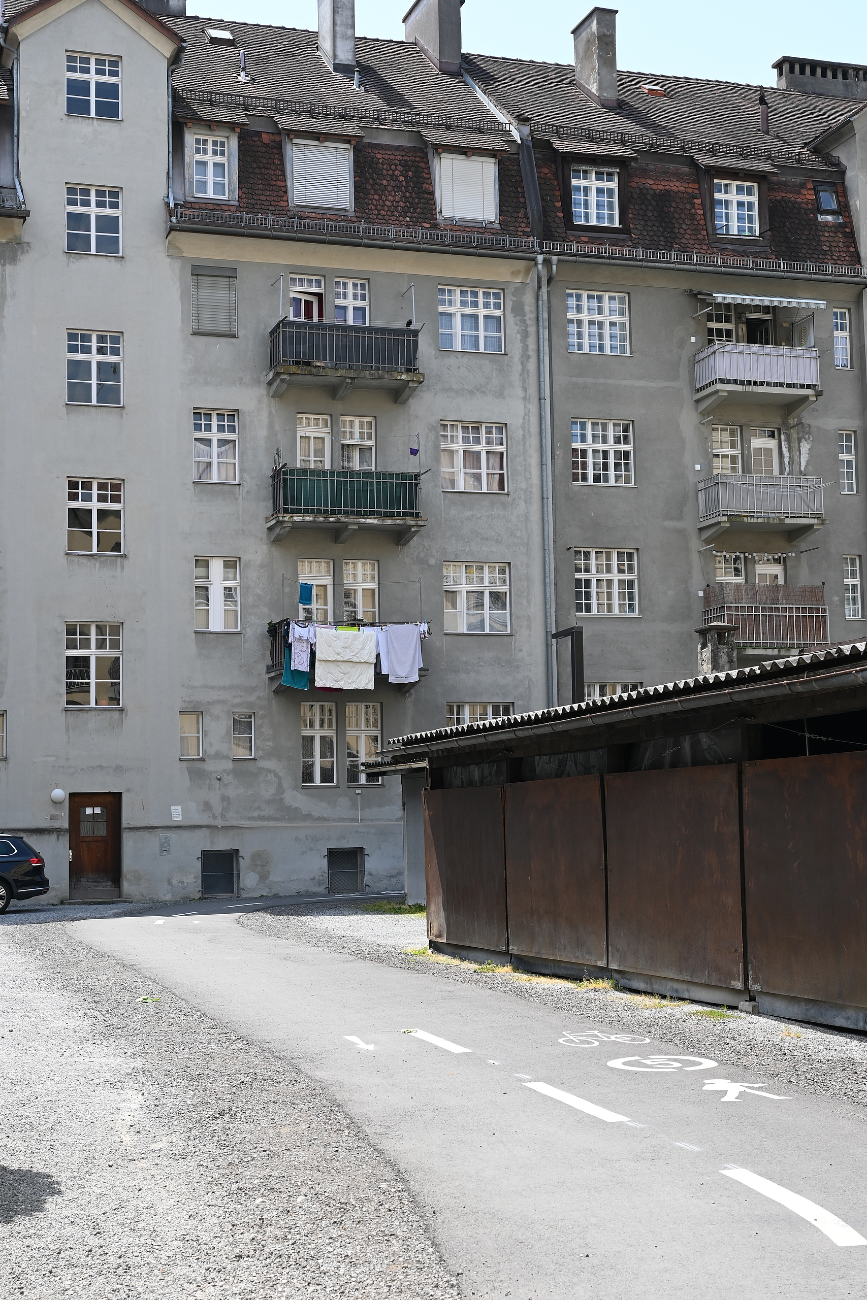 Innenhof Gilmstraße Innenhof Gilmstraße