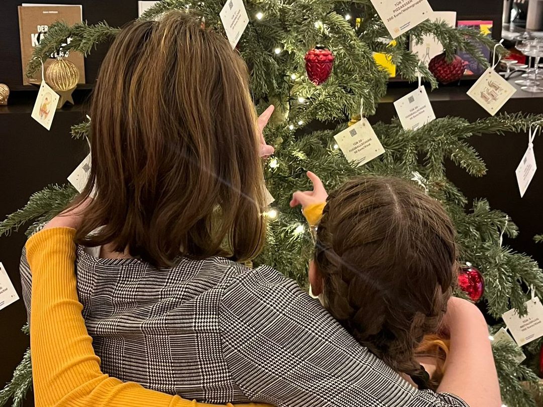 Die Vorfreude auf Weihnachten ist groß im Kinderdorf Kronhalde.