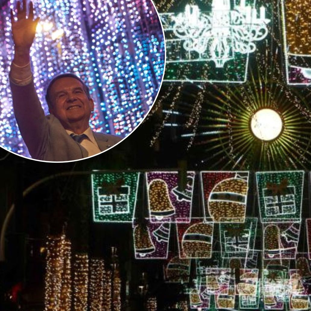 Die aufwendige und teure Weihnachtsbeleuchtung erfreut nicht alle.