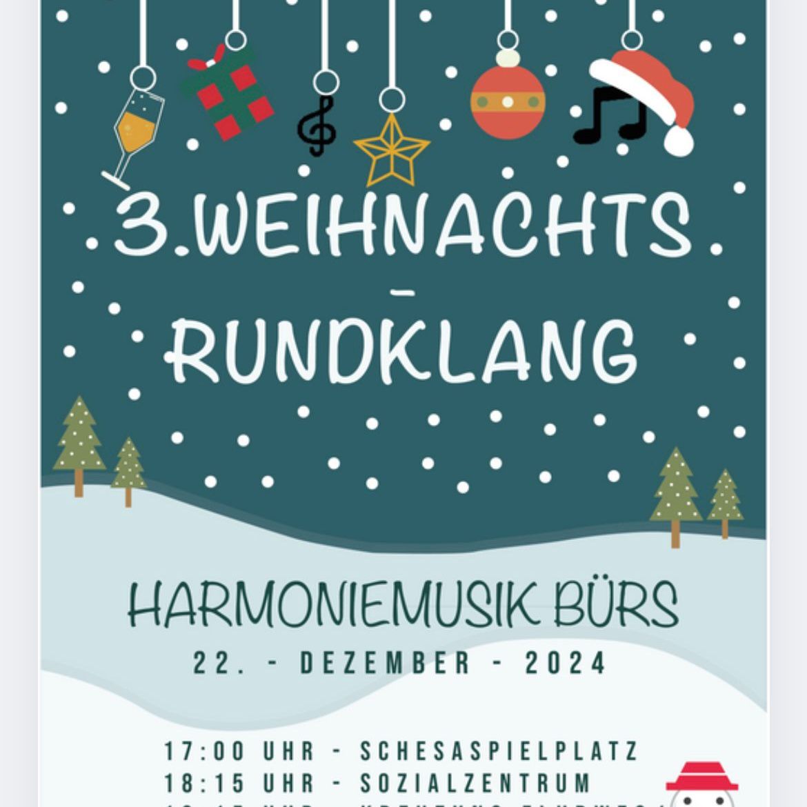 Flyer Weihnachtsrundklang
