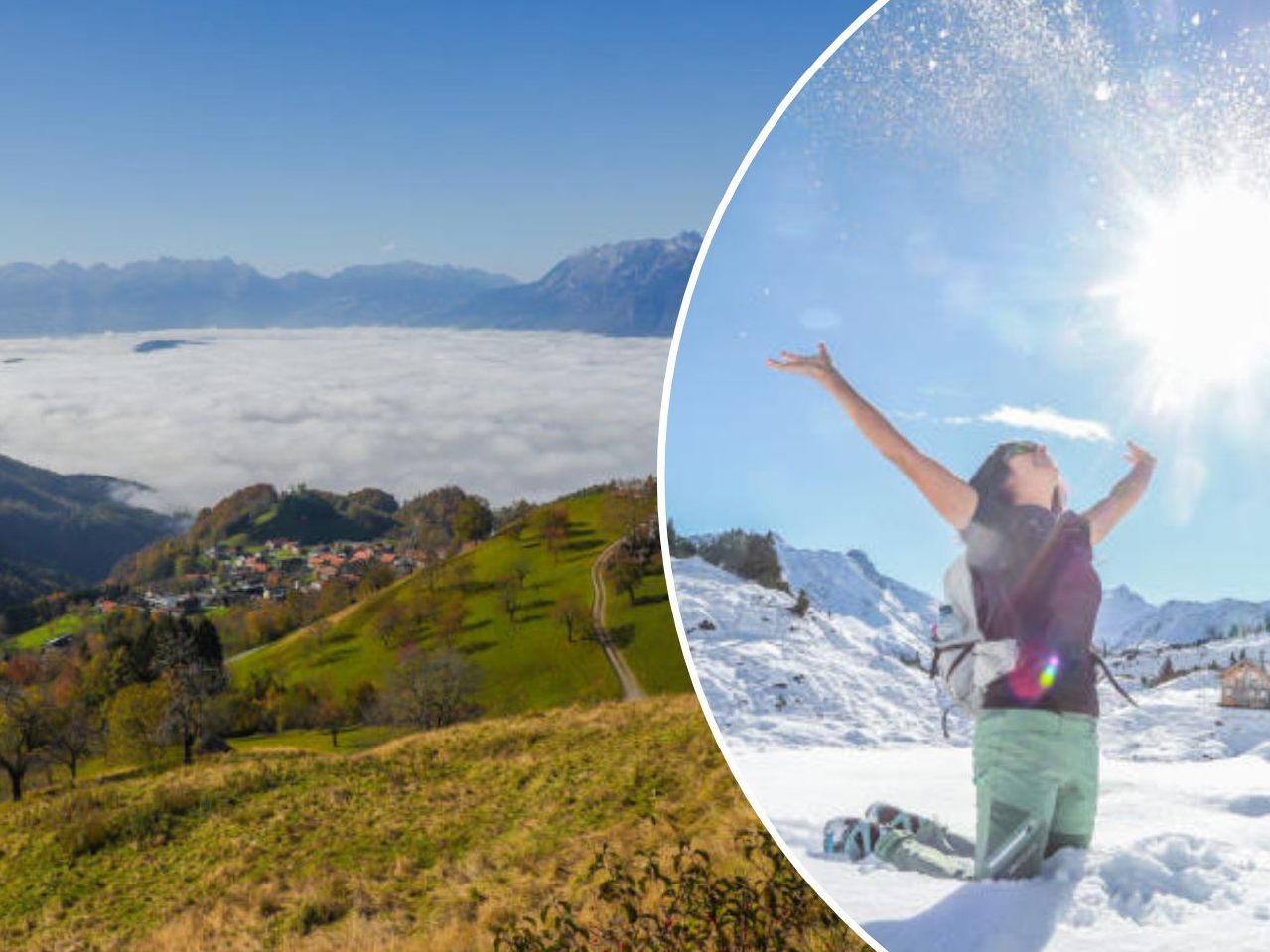 Das Wetter im Ländle ist diese Woche von Nebel, aber auch von Sonnenschein geprägt.