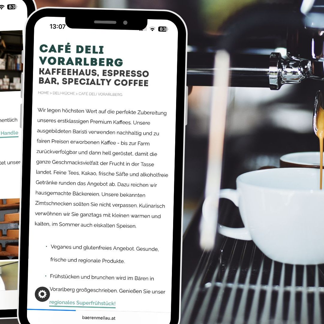 Ob Espresso, Cappuccino oder ein eiskalter Affogato – im Café Deli wird Kaffee zu einem Erlebnis, das alle Sinne anspricht.