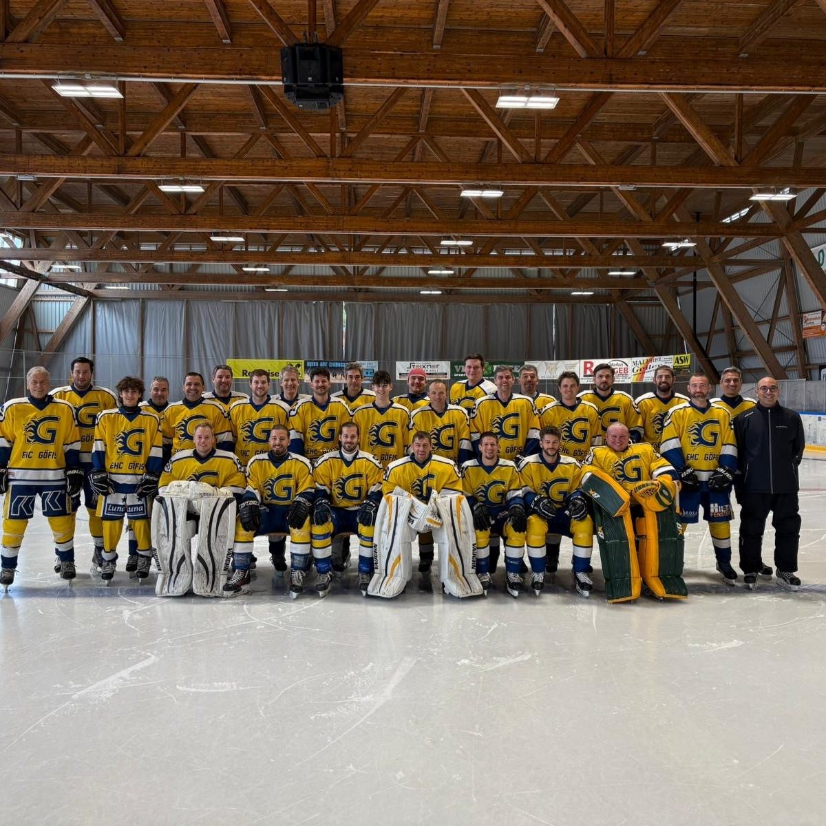 Der EHC Göfis spielt heuer in der VEHL-3 mit um den Meistertitel.