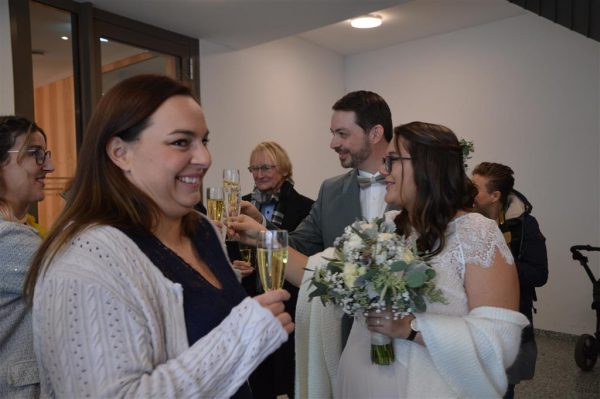 Ein Glückstag: Sarah Nigsch und Martin Tritsch feiern Hochzeit in Lustenau
