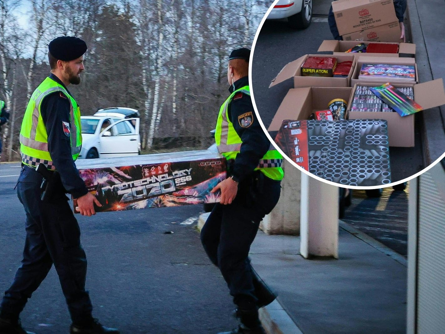 Zoll warnte eindringlich vor illegaler Pyrotechnik Zoll warnte eindringlich vor illegaler Pyrotechnik