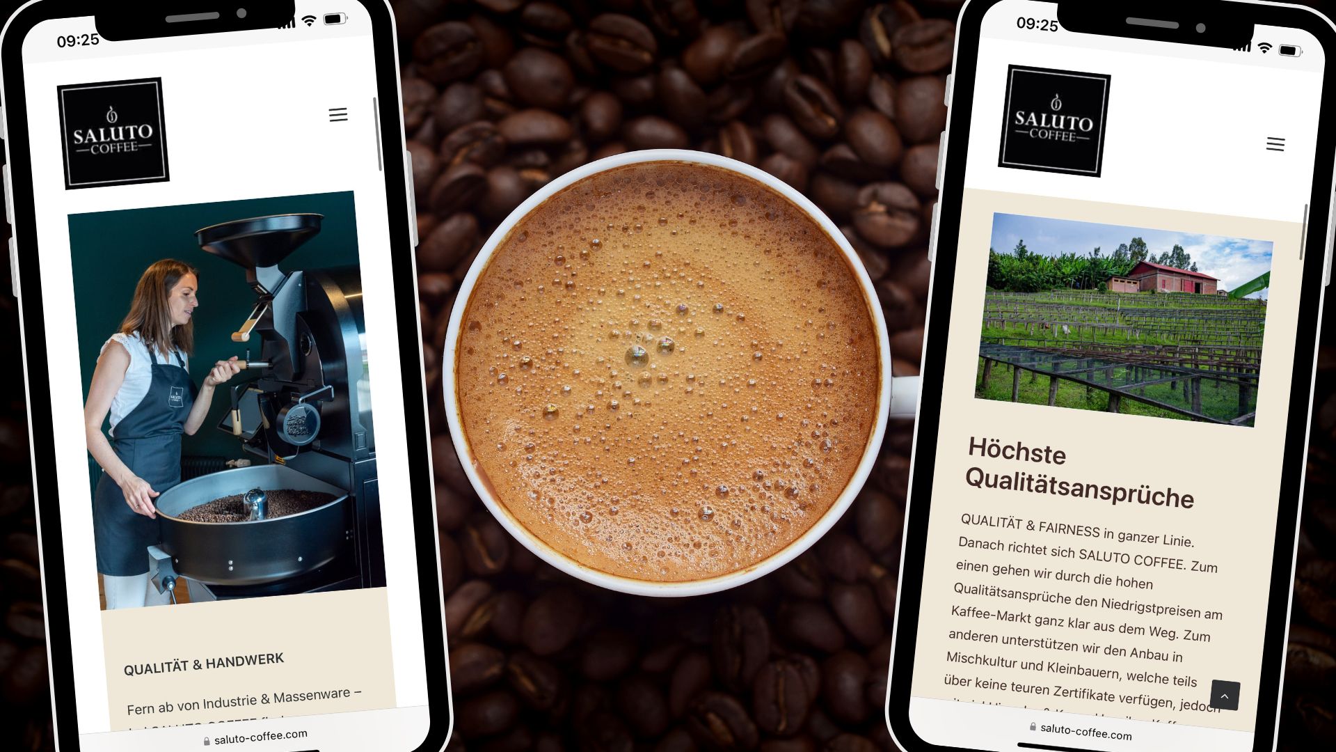 Die Kaffeerösterei Saluto Coffee befindet sich zentral in Rankweil. Die Kaffeerösterei Saluto Coffee befindet sich zentral in Rankweil.