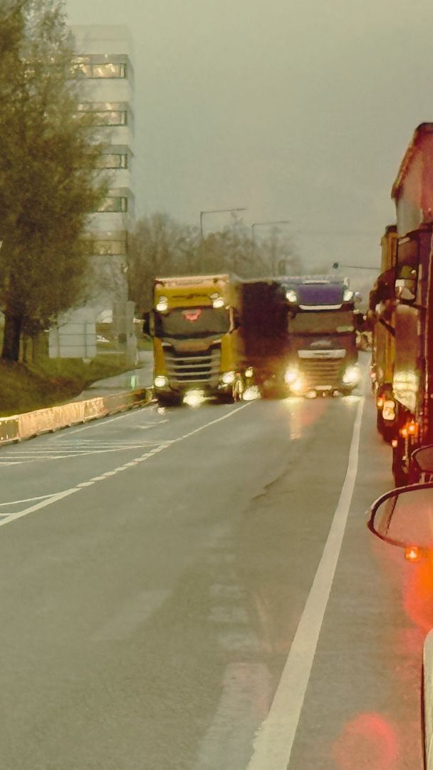 Verkehrsprobleme auf der L 190.
