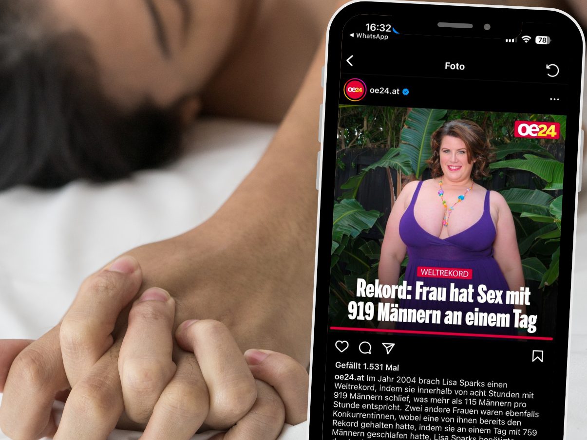 Lisa Sparks bereut ihren Sex-Rekord. Lisa Sparks bereut ihren Sex-Rekord.