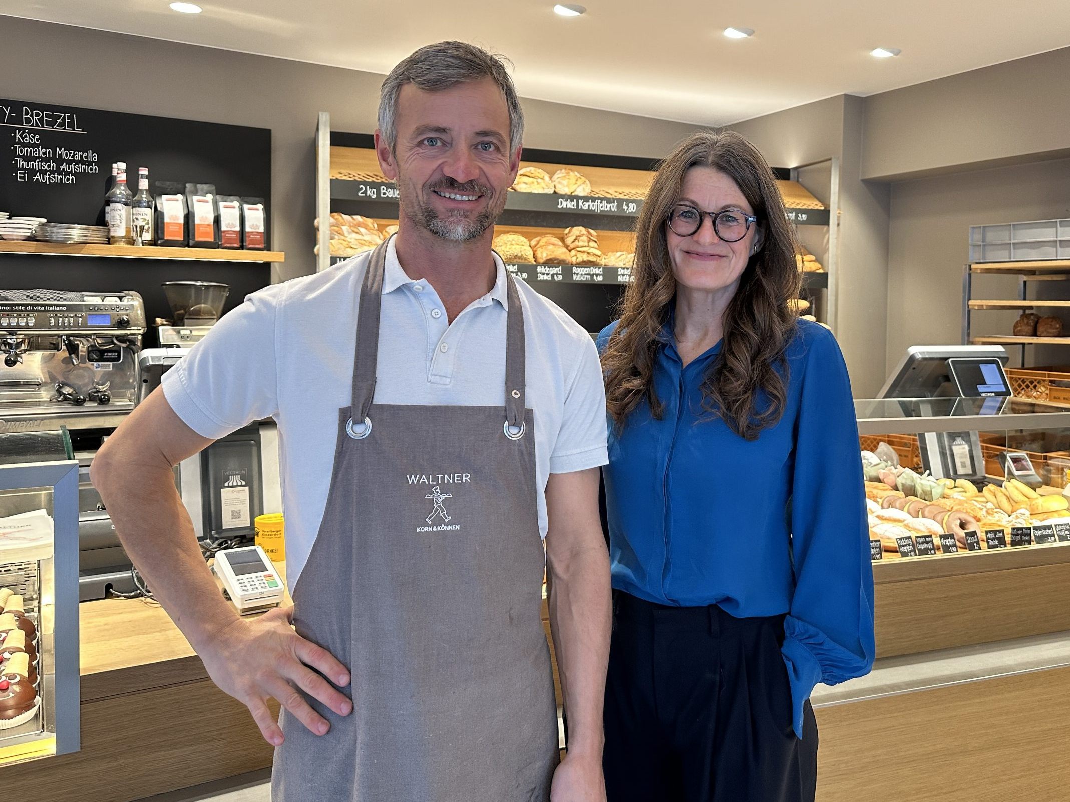 Martin Waltner und Daniela Mayer bringen "Ciabatta" nach Dornbirn.