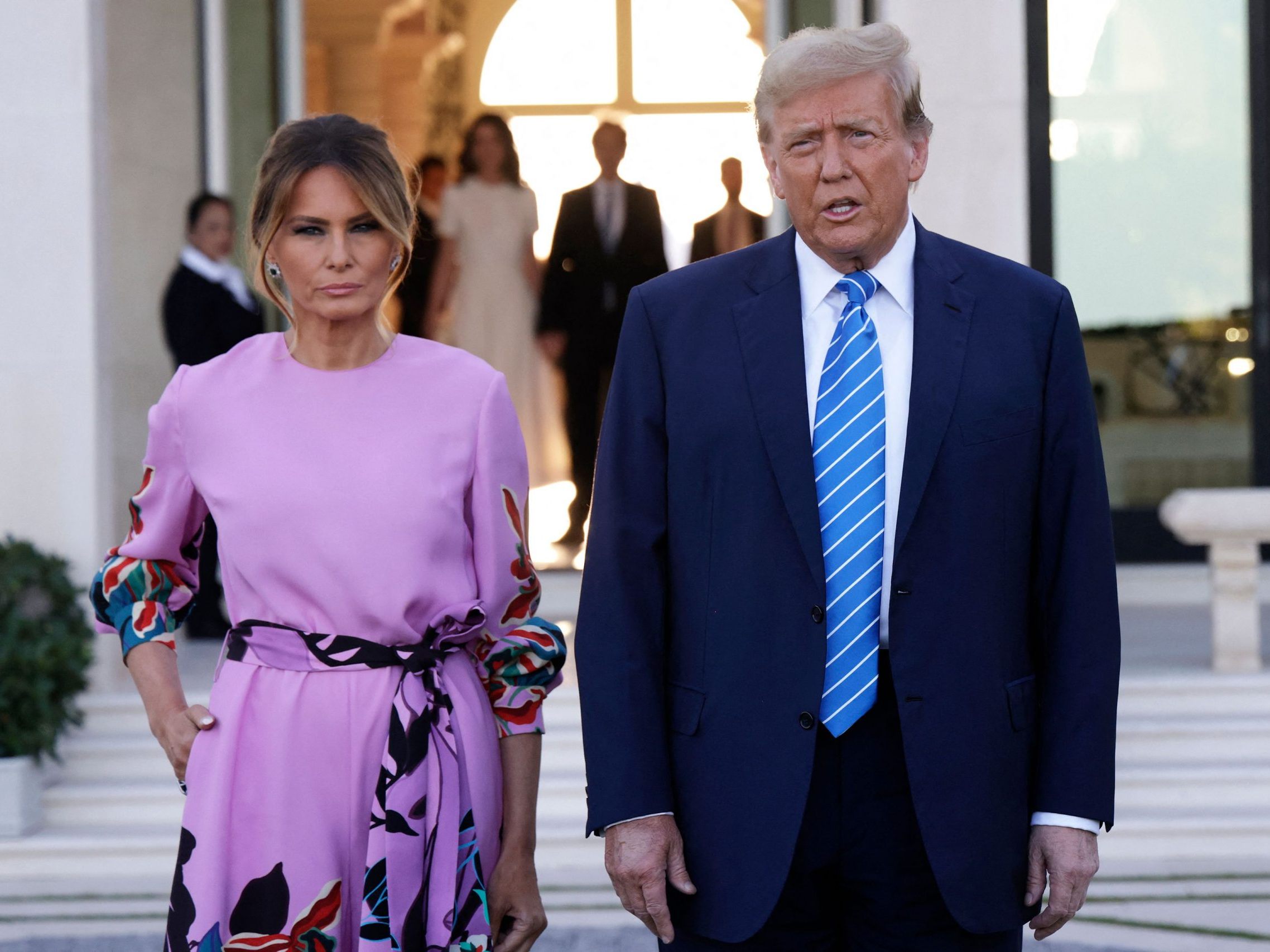 Melania Trump ist nicht immer damit einverstanden, was Donald Trump von sich gibt, sagte sie am Montag in einem Interview.