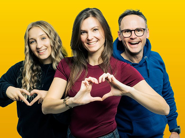 Das Frühstücksradio-Team von Antenne Vorarlberg. Das Frühstücksradio-Team von Antenne Vorarlberg.
