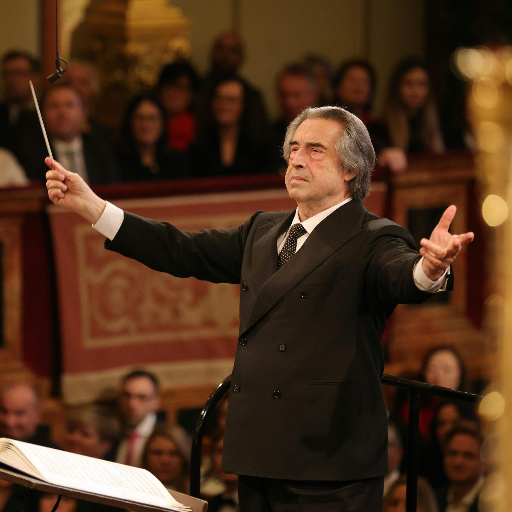 Riccardo Muti dirigierte das Wiener Neujahrskonzert 2025.